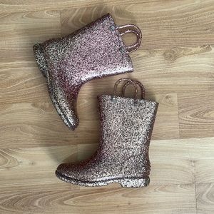Western Chief Girl’s Glitter Waterproof Rain Boot